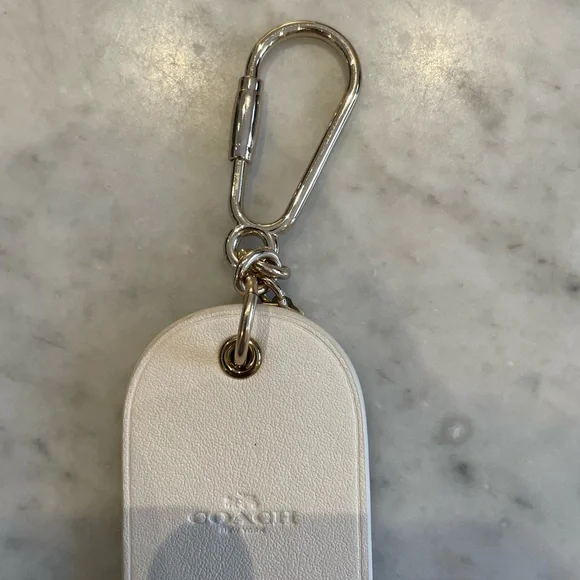 Coach Orange and White Popsicle Bag Charm - Picture 6 of 6